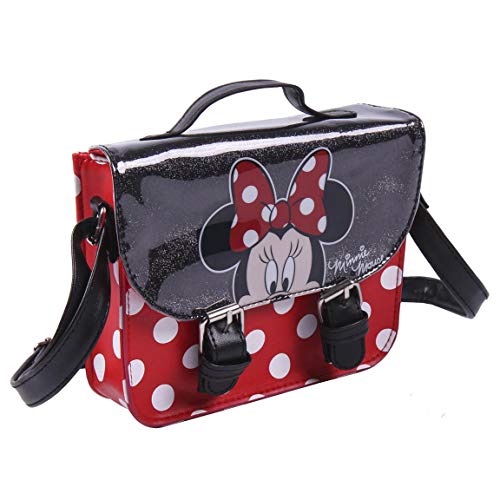 CERDÁ LIFE'S LITTLE MOMENTS 2100003327, Bolso Bandolera Infantil de Minnie con Licencia Oficial Disney para Niñas, Rojo von CERDÁ LIFE'S LITTLE MOMENTS