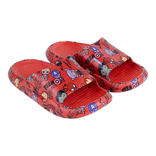 CERDÁ LIFE'S LITTLE MOMENTS Badeschuhe für Kinder Avengers-Flip-Flops, Rot, 30 EU von CERDÁ LIFE'S LITTLE MOMENTS