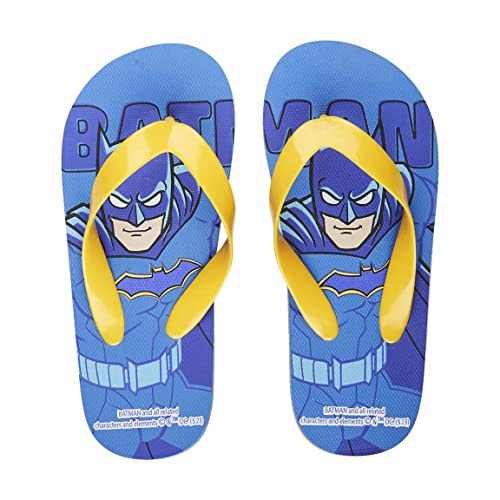 CERDÁ LIFE'S LITTLE MOMENTS Badeschuhe für Kinder Batman-Flip-Flops, Blau und Gelb, 30 EU von CERDÁ LIFE'S LITTLE MOMENTS