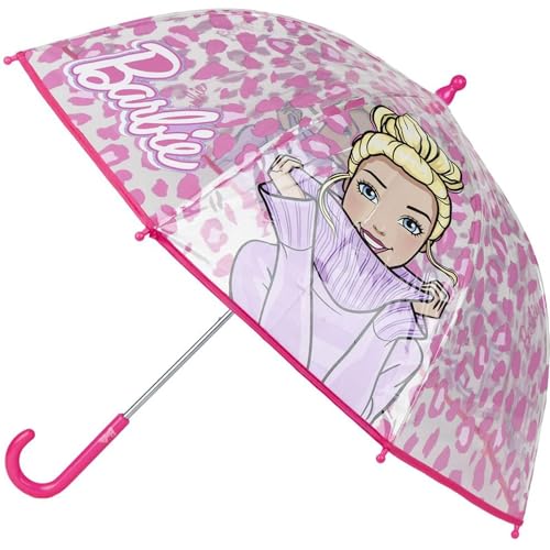 CERDÁ LIFE'S LITTLE MOMENTS Barbie Bubble-Regenschirm - Manuelle Öffnung - Farbe Rosa - Hergestellt aus 100% POE mit Fiberglasrahmen - Original Produkt entworfen in Spanien CERDÁ LIFE'S LITTLE MOMENTS Barbie Bubble-Regenschirm - Manuelle Öffnung - Farbe Rosa - Hergestellt aus 100% POE mit Fiberglasrahmen - Original Produkt entworfen in Spanien von CERDÁ LIFE'S LITTLE MOMENTS
