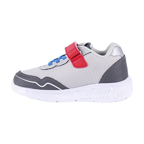 CERDÁ LIFE'S LITTLE MOMENTS Baskets Garçon Capitain America Lumières, Fermeture Scratch Embout Renforcé Pour Faciliter l'Indépendance et Confort Sneaker, Gris, 33 EU von CERDÁ LIFE'S LITTLE MOMENTS