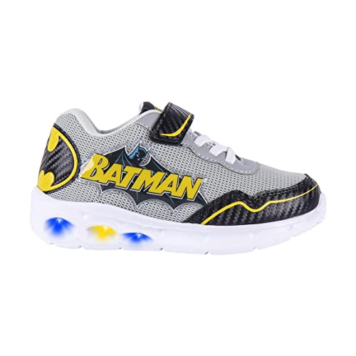 CERDÁ LIFE'S LITTLE MOMENTS Baskets Garçon de Batman Avec Lumières, Fermeture Scratch Embout Renforcé Pour Faciliter l'Indépendance et Confort Sneaker, Gris, 30 EU von CERDÁ LIFE'S LITTLE MOMENTS