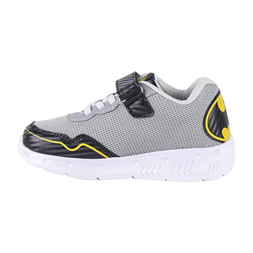 CERDÁ LIFE'S LITTLE MOMENTS Baskets Garçon de Batman Avec Lumières, Fermeture Scratch Embout Renforcé Pour Faciliter l'Indépendance et Confort Sneaker, Gris, 30 EU von CERDÁ LIFE'S LITTLE MOMENTS