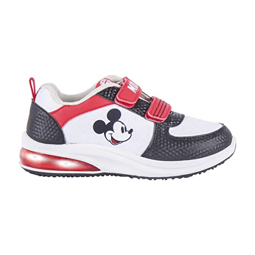 CERDÁ LIFE'S LITTLE MOMENTS Baskets Lumières de Mickey Mouse Avec Scratch Pour Assurer Indépendance et Son Confort-Licence Officielle Disney Sneaker, 28 EU von CERDÁ LIFE'S LITTLE MOMENTS