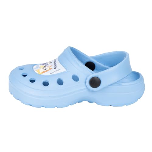 CERDÁ LIFE'S LITTLE MOMENTS Bluey Kinder-Clogs – Hellblau – Größe 24/25 – aus 100% Eva – Kinderclogs – Bluey und Bingo – Originalprodukt, entworfen in Spanien, hellblau, 24/25 EU von CERDÁ LIFE'S LITTLE MOMENTS