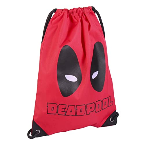 CERDÁ LIFE'S LITTLE MOMENTS Bolsa Mochila Cuerdas Infantil de Deadpool-Licencia Oficial Marvel, Saco Unisex niños, Rojo, Pequeño von CERDÁ LIFE'S LITTLE MOMENTS