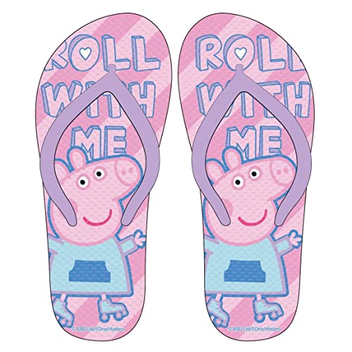 CERDÁ LIFE'S LITTLE MOMENTS Badeschuhe für Kinder Pig Flip-Flops von Peppa Wutz, Rosa, 26 EU von CERDÁ LIFE'S LITTLE MOMENTS