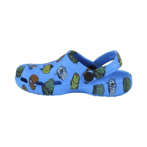 CERDÁ LIFE'S LITTLE MOMENTS Clogs für Kinder Spiderman verstopft mit The Avengers, Blau, 28 EU von CERDÁ LIFE'S LITTLE MOMENTS