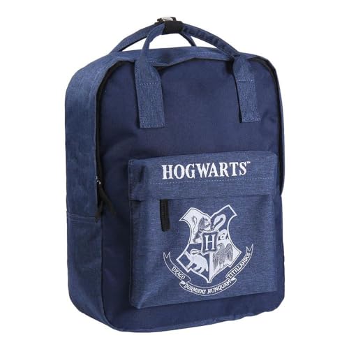 CERDÁ LIFE'S LITTLE MOMENTS Cuadrada Tipo Casual de Harry Potter-Licencia Oficial Warner Bros para Mujer, Azul, Grande-Mochila con el tamaño Ideal para Que lleves Todo ordenado von CERDÁ LIFE'S LITTLE MOMENTS