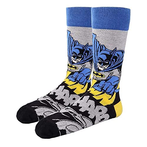 CERDÁ LIFE'S LITTLE MOMENTS Damen Calcetines Algodón Mujer de Licencia Oficial Batman Baumwollsocken-Offizielle DC Comics Lizenz, Multicolor, Estándar von CERDÁ LIFE'S LITTLE MOMENTS