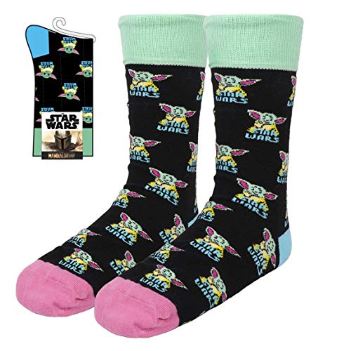 CERDÁ LIFE'S LITTLE MOMENTS Damen Calcetines De Mujer De Wars- Licencia Oficial Baby Yoda Star Wars Damensocken Offizielles Disney Lizenzprodukt, bunt, 31-35 EU von CERDÁ LIFE'S LITTLE MOMENTS