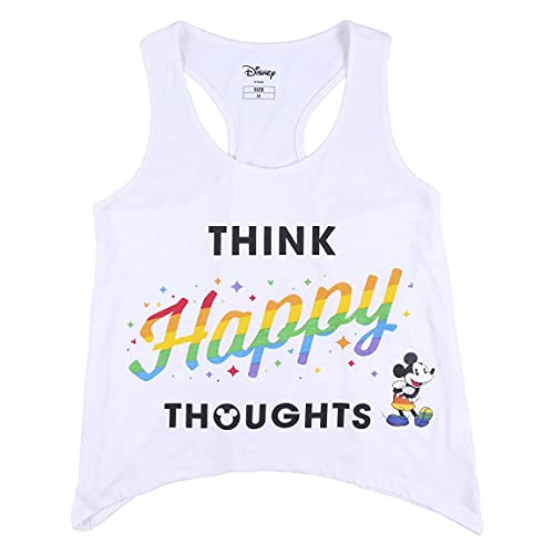 CERDÁ LIFE'S LITTLE MOMENTS Damen Tank Top Ärmelloses Shirt Pride-Offizielle Disney Lizenz, Bunt, XL (5er Pack) von CERDÁ LIFE'S LITTLE MOMENTS