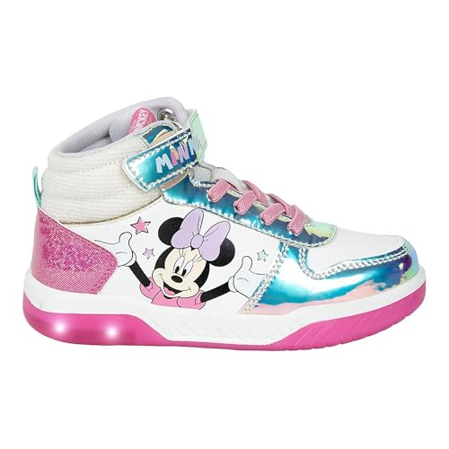 CERDÁ LIFE'S LITTLE MOMENTS Deportiva Suela PVC Con Luces Minnie Leichtathletik-Schuh, Silber, 30 EU von CERDÁ LIFE'S LITTLE MOMENTS