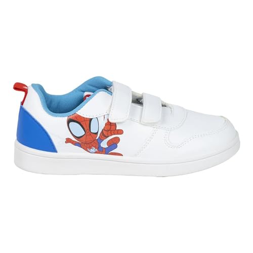 CERDÁ LIFE'S LITTLE MOMENTS Jungen Deportiva Suela PVC Spidey Leichtathletik-Schuh, Weiß, 27 EU von CERDÁ LIFE'S LITTLE MOMENTS