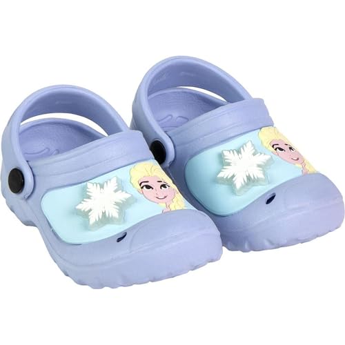 CERDÁ LIFE'S LITTLE MOMENTS Disney Frozen Kinder Clogs – Magische Sandalen mit Eiskönigin-Design, ideal für Garten, Strand und Zuhause Küchenschuhe, 30 EU von CERDÁ LIFE'S LITTLE MOMENTS