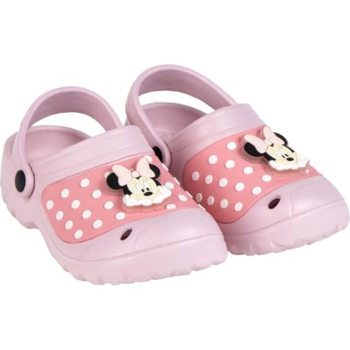 CERDÁ LIFE'S LITTLE MOMENTS Disney Minnie Maus Kinder Clogs – Niedliche, leichte und Bequeme Hausschuhe mit Rutschfester Sohle Küchenschuhe, 26 EU von CERDÁ LIFE'S LITTLE MOMENTS