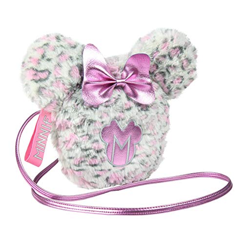 CERDÁ LIFE'S LITTLE MOMENTS - Disney Minnie Mouse Umhängetasche Mädchen | Samtiger Schulter Rucksack Kinder - Offizielle Disney Lizenz, Mehrfarbig, Einheitsgröße von CERDÁ LIFE'S LITTLE MOMENTS