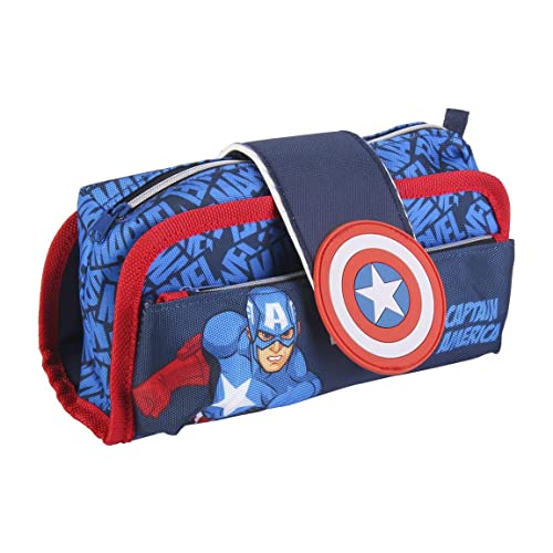 CERDÁ LIFE'S LITTLE MOMENTS Avengers Captain America Mäppchen Federmäppchen Schlamper Etui von CERDÁ LIFE'S LITTLE MOMENTS