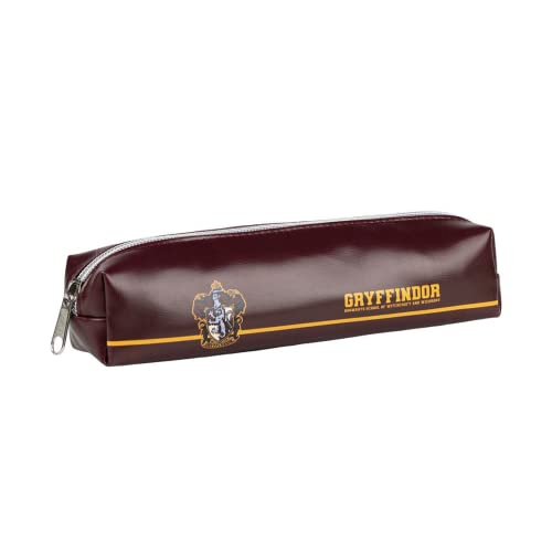 CERDÁ LIFE'S LITTLE MOMENTS - Federmäppchen Unisex von Gryffindor [ Harry Potter ] - 1 Fach Etui aus Kunstleder mit Reißverschluss - Leichtes Design - Offiziell Lizenziert von Warner Bros von CERDÁ LIFE'S LITTLE MOMENTS