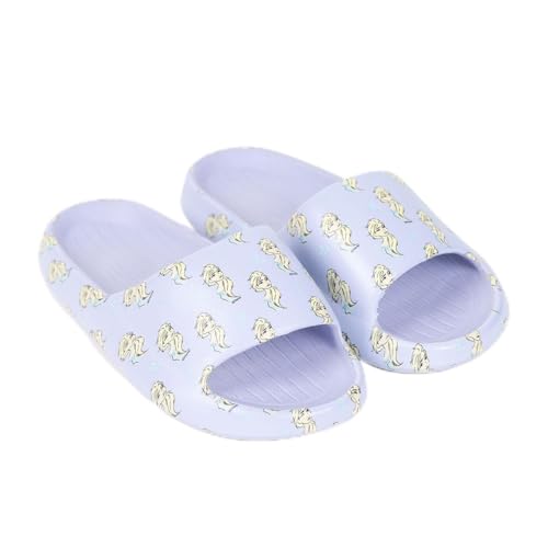 CERDÁ LIFE'S LITTLE MOMENTS Frozen Flip Flops für Kinder - Blau - Größe 32/33 - Aus 100% EVA - Flip Flops - Elsa Print - Original Produkt entworfen in Spanien von CERDÁ LIFE'S LITTLE MOMENTS