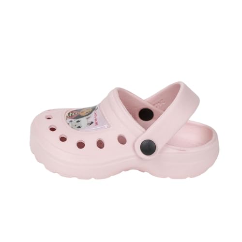 CERDÁ LIFE'S LITTLE MOMENTS Gabby´s Dollhouse Kinder-Clogs – Rosa – Größe 24/25 – hergestellt aus 100% Eva – Kinderclogs – Gabby-Druck – Original Design in Spanien, Rosa, 24/25 EU von CERDÁ LIFE'S LITTLE MOMENTS