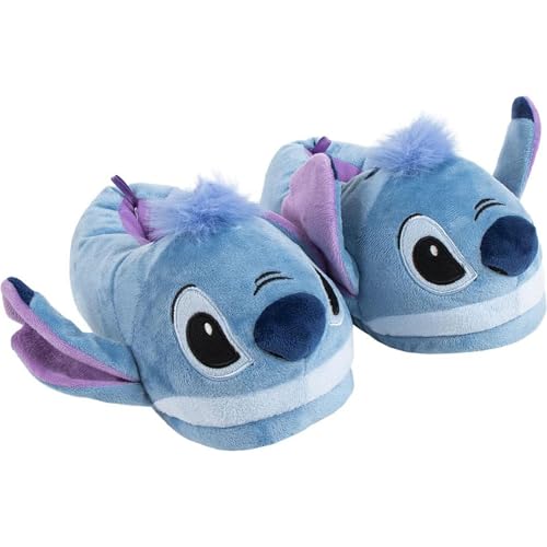 CERDÁ LIFE'S LITTLE MOMENTS - Hausschuhe von Stitch - Farbe Blau - Größen 38/39 - Pantoffeln - Hausschuhe aus Polyester - Originalprodukt von CERDÁ LIFE'S LITTLE MOMENTS