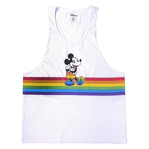 CERDÁ LIFE'S LITTLE MOMENTS Herren Tank Top Ärmelloses Shirt Damen Pride-Offizielle Disney Lizenz, Bunt, L (5er Pack) von CERDÁ LIFE'S LITTLE MOMENTS