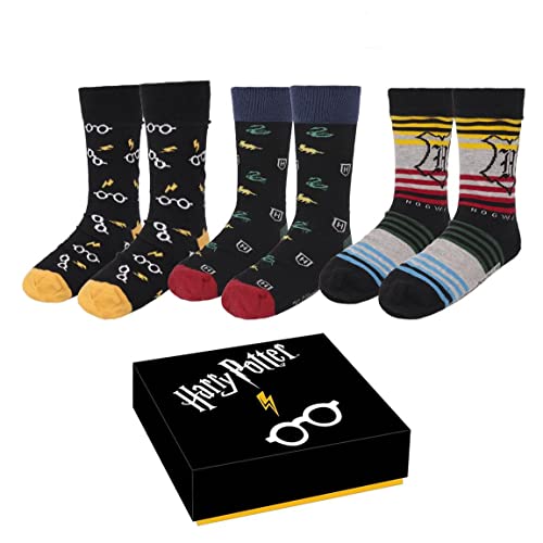 CERDÁ LIFE'S LITTLE MOMENTS Hombre Calcetines de Harry Potter para Licencia Oficial Warner Brothers, Multicolor, Estándar (5er Pack) von CERDÁ LIFE'S LITTLE MOMENTS