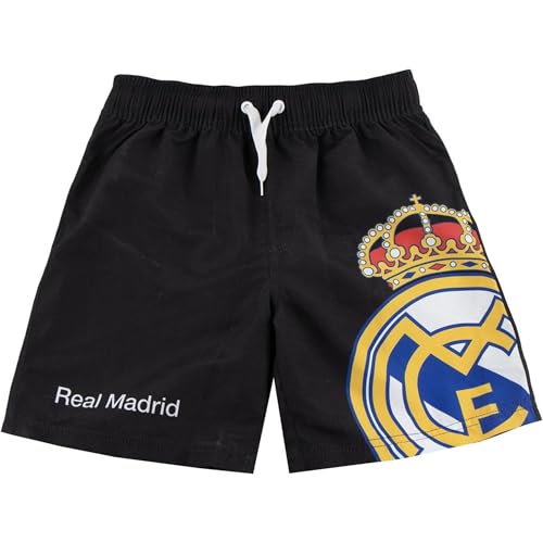 CERDÁ LIFE'S LITTLE MOMENTS Jungen Bermuda Baño Real Madrid para Niños, Pantalón de Natación Oficial Y Secado Rápido | Bañador Infantil Schwimm-Slips, schwarz, 10 Jahre von CERDÁ LIFE'S LITTLE MOMENTS