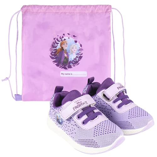 CERDÁ LIFE'S LITTLE MOMENTS Jungen Cerdá-Deportivas Frozen para Niña de Color Rosa Gefrorene Turnschuhe für Mädchen Pink, 28 EU von CERDÁ LIFE'S LITTLE MOMENTS