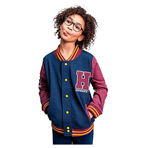 CERDÁ LIFE'S LITTLE MOMENTS Jungen Harry Potter Collegejacke Kinder College Jacke mit Knöpfen Sweatshirt, Dunkelblau, 12 Jahre von CERDÁ LIFE'S LITTLE MOMENTS