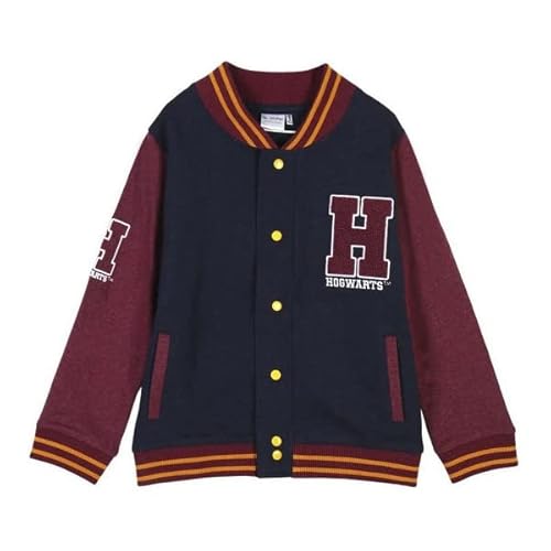 CERDÁ LIFE'S LITTLE MOMENTS Jungen Harry Potter Collegejacke Kinder College Jacke mit Knöpfen Sweatshirt, Dunkelblau, 8 Jahre von CERDÁ LIFE'S LITTLE MOMENTS