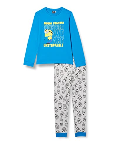 CERDÁ LIFE'S LITTLE MOMENTS Jungen Pyjama Familier Jeu d'Hiver de Les Minions 100% Coton Avec T-Shirt et Pantalon-Licence Officielle Universal Studios Pyjamaset, Bleu, 10 ans von CERDÁ LIFE'S LITTLE MOMENTS