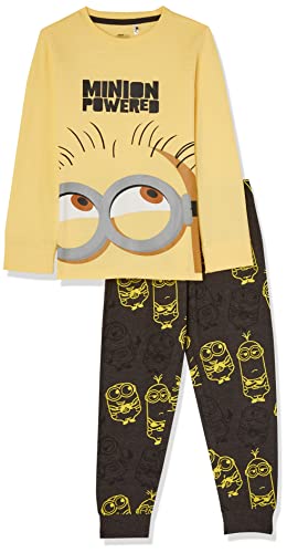 CERDÁ LIFE'S LITTLE MOMENTS Jungen Pyjama Garçon d'Hiver de Les Minions 100% Coton Avec T-Shirt et Pantalon-Licence Officielle Universal Studios Pyjamaset, Jaune, 6 ans von CERDÁ LIFE'S LITTLE MOMENTS