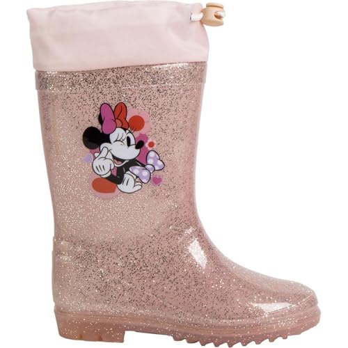 CERDÁ LIFE'S LITTLE MOMENTS Jungen Unisex Kinder Botas Lluvia Minnie de PVC para Niñas Calzado Impermeable Oficial, Cómodo Y Resistente Gummistiefel, 25 EU von CERDÁ LIFE'S LITTLE MOMENTS