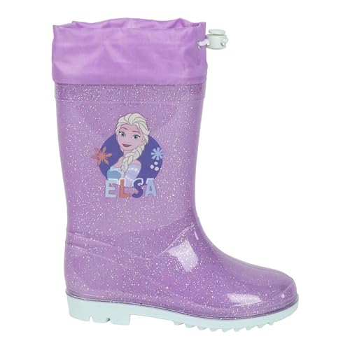 CERDÁ LIFE'S LITTLE MOMENTS Jungen Unisex Kinder Botas Lluvia PVC Frozen Gummistiefel, Lila, 28 EU von CERDÁ LIFE'S LITTLE MOMENTS