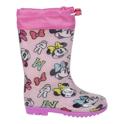 CERDÁ LIFE'S LITTLE MOMENTS Jungen Unisex Kinder Botas Lluvia PVC Minnie Gummistiefel, Rosa, 25 EU von CERDÁ LIFE'S LITTLE MOMENTS