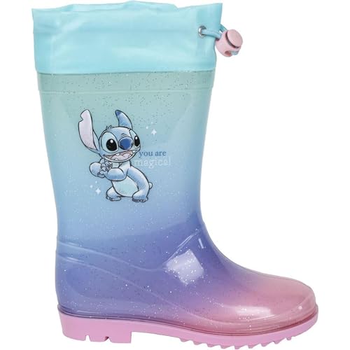 CERDÁ LIFE'S LITTLE MOMENTS Bottes de Pluie Stitch Imperméables, Antidérapantes et Durables Gummistiefel, Mehrfarbig, 29 EU von CERDÁ LIFE'S LITTLE MOMENTS