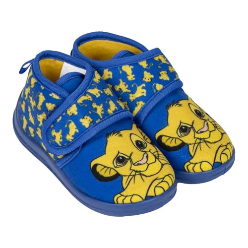 CERDÁ LIFE'S LITTLE MOMENTS Jungen Unisex Kinder Zapatillas de Casa Media Bota Lion King Hausschuhe, blau, 24 EU von CERDÁ LIFE'S LITTLE MOMENTS