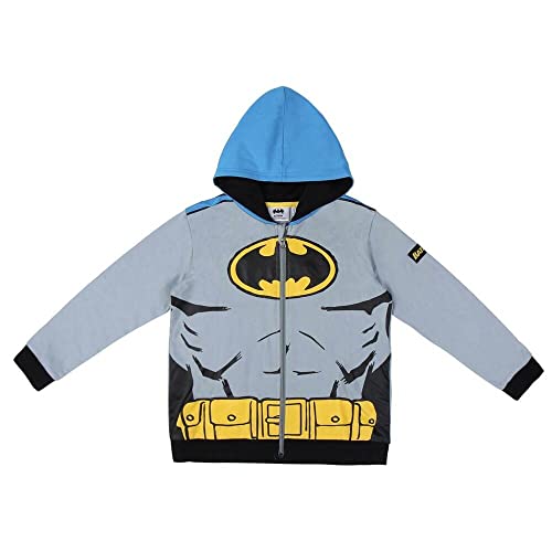 CERDÁ LIFE'S LITTLE MOMENTS Jungen Winter Sweatshirt Batman Hoodie Kapuzenpullover-Offizielle DC Comics Lizenz, Bunt, 10 Jahre von CERDÁ LIFE'S LITTLE MOMENTS