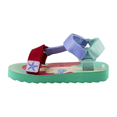 CERDÁ LIFE'S LITTLE MOMENTS Kinder Arielle, kleine Meerjungfrau Sandalen, Mehrfarbiges Design, 25 EU von CERDÁ LIFE'S LITTLE MOMENTS