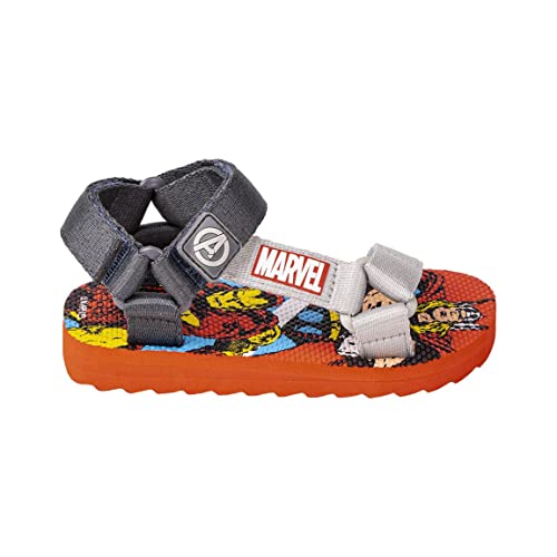 CERDÁ LIFE'S LITTLE MOMENTS Kinder Avengers-Sandalen, rot und grau, 25 EU von CERDÁ LIFE'S LITTLE MOMENTS