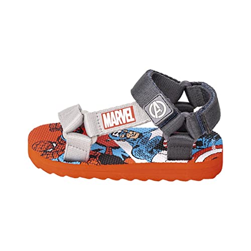 CERDÁ LIFE'S LITTLE MOMENTS Kinder Avengers-Sandalen, rot und grau, 28 EU von CERDÁ LIFE'S LITTLE MOMENTS