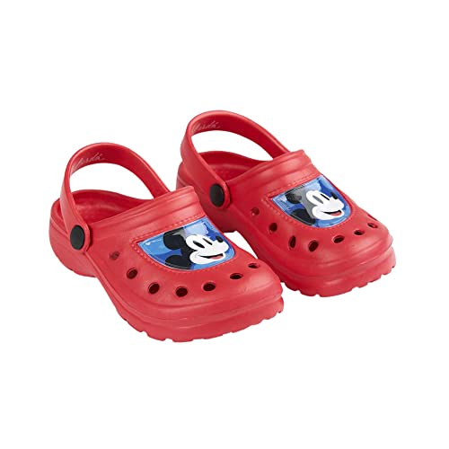 CERDÁ LIFE'S LITTLE MOMENTS Kinder Mickey-Mouse-Clogs, Rot, 24 EU von CERDÁ LIFE'S LITTLE MOMENTS