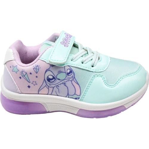 CERDÁ LIFE'S LITTLE MOMENTS kindersneaker mit Interaktiven Led-lichtern Stitch-PVC-Sohle Sneaker, Bunt, 25 EU von CERDÁ LIFE'S LITTLE MOMENTS