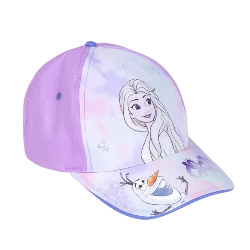 CERDÁ LIFE'S LITTLE MOMENTS Mädchen Kindermütze mit Visier Frozen Lila Cap, One Size von CERDÁ LIFE'S LITTLE MOMENTS