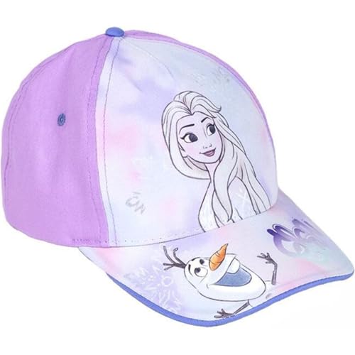 CERDÁ LIFE'S LITTLE MOMENTS Mädchen Kindermütze mit Visier Frozen Lila Cap, One Size von CERDÁ LIFE'S LITTLE MOMENTS