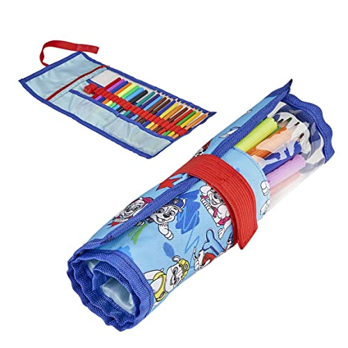 CERDÁ LIFE'S LITTLE MOMENTS - Estuche Escolar Enrollable Niño de Patrulla Canina | Incluye Lapices de Colores, Rotuladores, Goma y Sacapuntas para Preescolar y Primaria - Licencia Oficial Nickelodeon von CERDÁ LIFE'S LITTLE MOMENTS