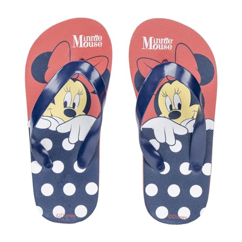 CERDÁ LIFE'S LITTLE MOMENTS Minnie Flip Flops für Kinder - Rosa und Blau - Größe 26/27 - Hergestellt aus 100% EVA - Finger Flip Flops für Jungen und Mädchen - Original Produkt entworfen in Spanien von CERDÁ LIFE'S LITTLE MOMENTS