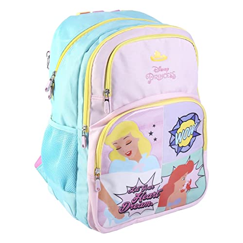 CERDÁ LIFE'S LITTLE MOMENTS Mochila Escolar de Princesas Disney, Unisex niños, Multicolor, Normal von CERDÁ LIFE'S LITTLE MOMENTS